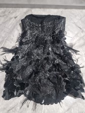 Size 6 Woman Black Dress with