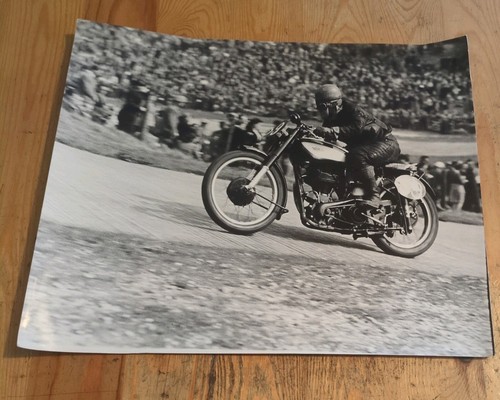 Vintage photo norton - vintage,