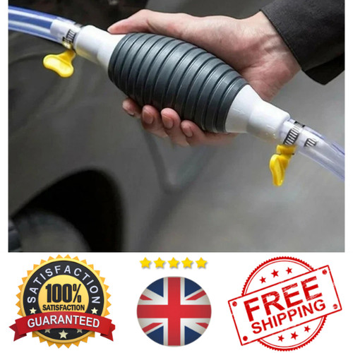 Hand siphon pump fuel - pump,