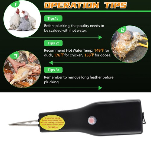 Rechargeable electric poultry - electric,