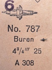 Buren 4 3/4''' 25 A308 Balance