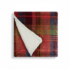 Fleece Blanket Heavy Winter Throw For Bed Sofa Extra Warm Blanket Sherpa Flannel