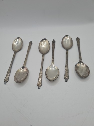 Vintage apostle spoons plated - spoons,
