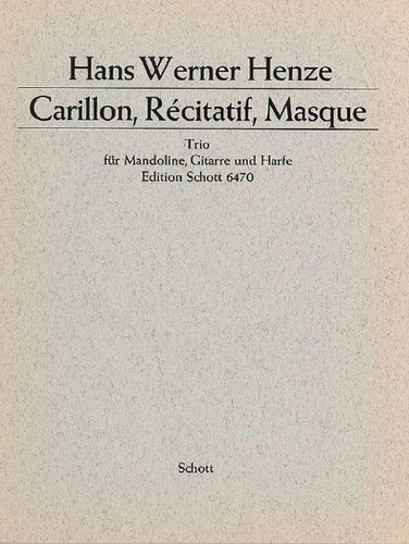 Carillon récitatif masque - récitatif,,