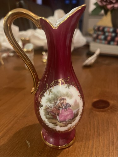Limoges france porcelain jug - porcelain,