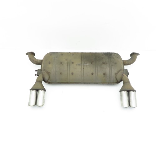 Rear exhaust silencer - rear,