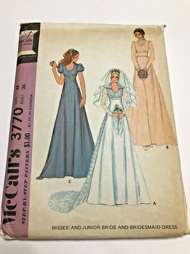 Bridal wedding dress pattern - wedding,