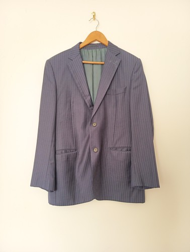 Suitsupply navy striped suit - navy,