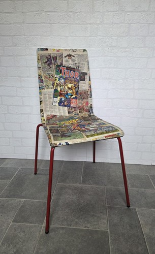 Marvel comic decorated chair - marvel,