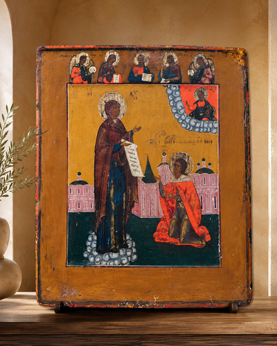 Antique russian icon - russian,