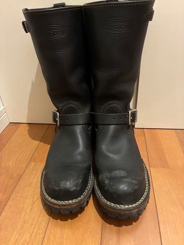 Wesco boots leather - boots, boss