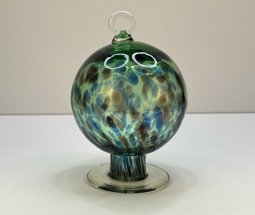 Hand blown art glass hanging - blown,