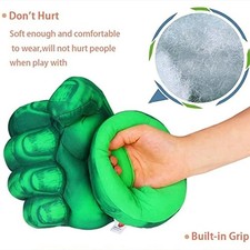 Kids Green Superhero Gloves
