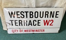 ORIG. ENAMEL LONDON STREET