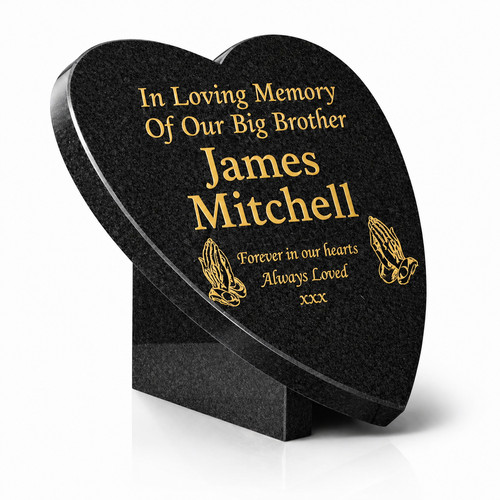 Personalised granite plaque - personalised,