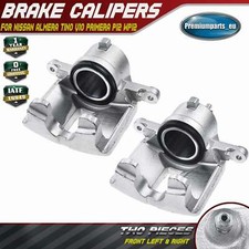 2x Brake Calipers Front for Nissan Almera Tino V10 Primera P12 41001 410114U100