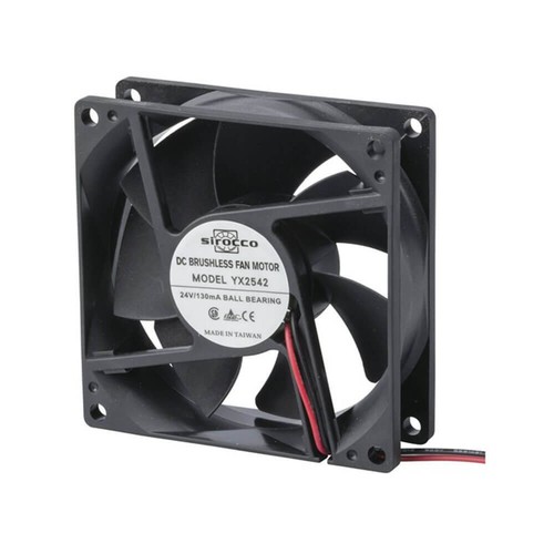 Sirocco ball bearing fan - sirocco, motor