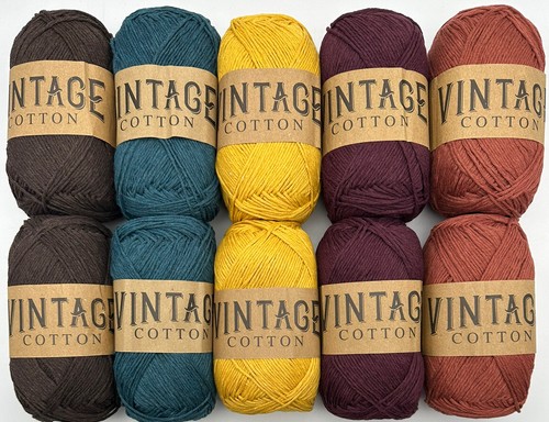 Vintage cotton colourways - cotton,