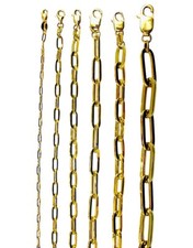 14K Yellow Gold 2mm-7mm Oval