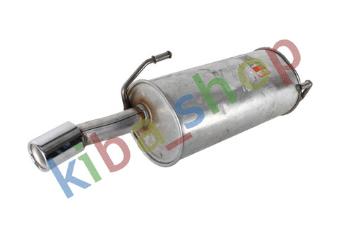 Exhaust system rear silencer - exhaust,