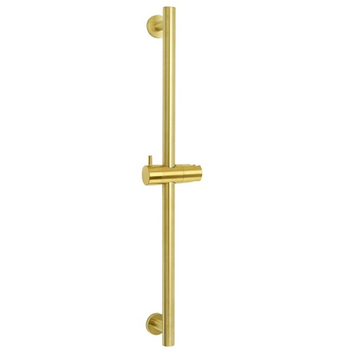 Brushed gold 650mm - 650mm, round