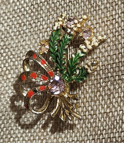 Vintage scottish lucky heather - scottish,