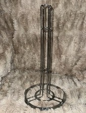 Stainless Steel Kitchen Roll Holder Towel Paper Tissue Stand Pole Freestanding