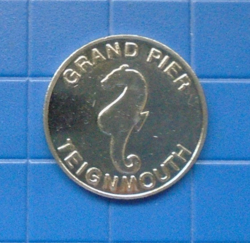 Unused fairground ride token - unused,