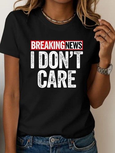 Womens crew neck shirt - neck, i