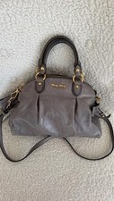 Miu Miu 2-Way Vitello Lux Bow