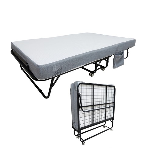 Folding bed rollaway - bed,