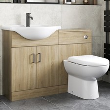 1150mm Bathroom Toilet Vanity