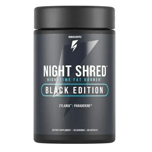 Inno supps night shred - supps, black