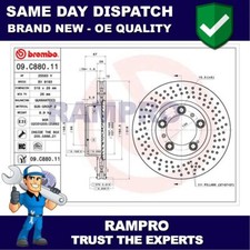 Rampro Front Brake Disc Fits