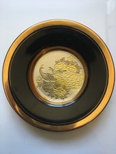 JAPANESE CHOKIN PLATE (24K GOLD EDGED)