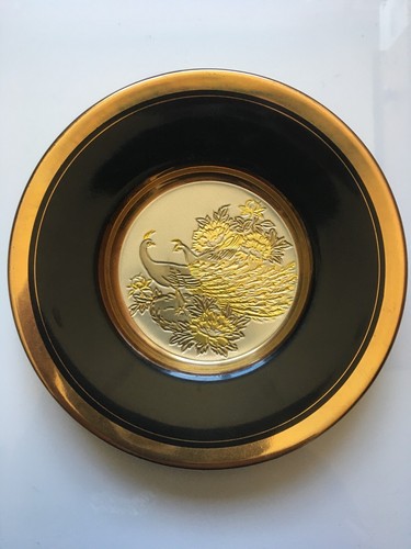 Japanese chokin plate 24k - japanese,