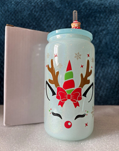 Light blue shimmer christmas - light,