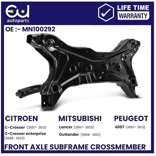 Front axle subframe - front,