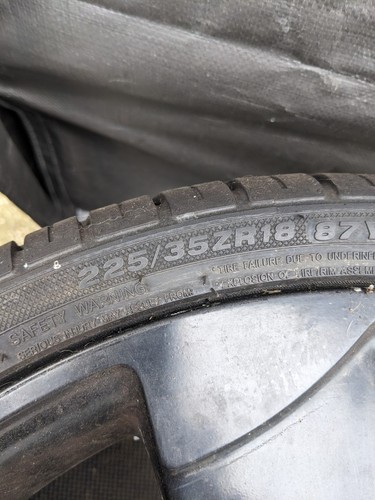 Tyres 225 35zr18 alloy - tyres, 225/35zr18