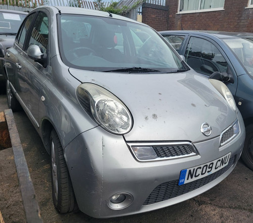 Nissan micra k12 2009 - 2009, breaking