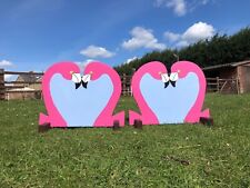 Flamingo Show Jump Fillers 50cm Pair. Horse/pony