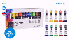 10 OIL PAINT TUBES X 12ML SET