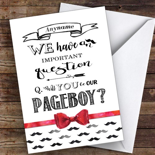 Moustache will you page - will,