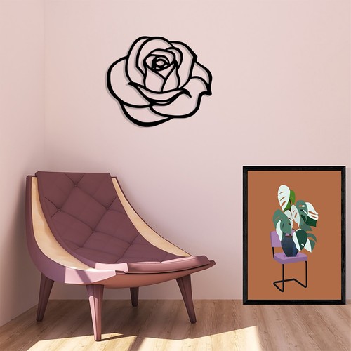 Flower bud metal - metal, art