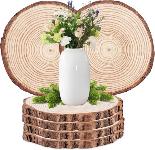 25cm natural wood - wood, slices