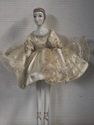 Porcelain ballerina - porcelain,