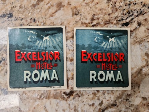 Vintage excelsior hotel - 2x,