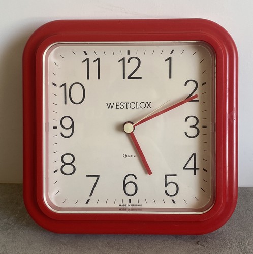 Vintage westclox kitchen - westclox, wall