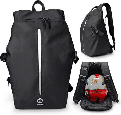 Motorcycle helmet backpack - motorcycle,