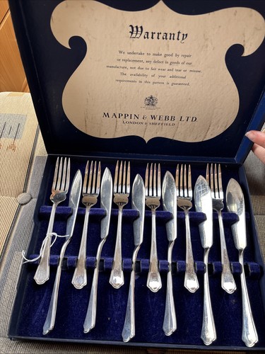 Mappin webb silver plated - &,